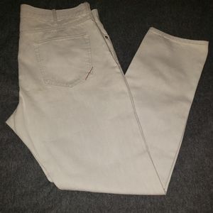Banana Republic Vintage White Jeans 38x32